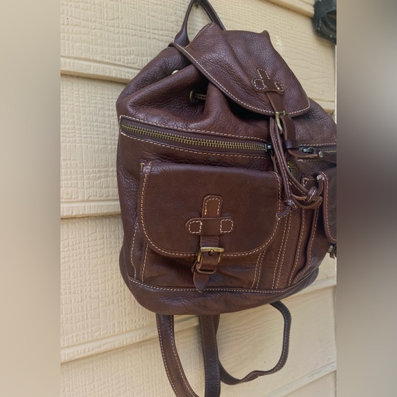 Sundance Tinley Italian Leather Backpack - Picture 3 of 16